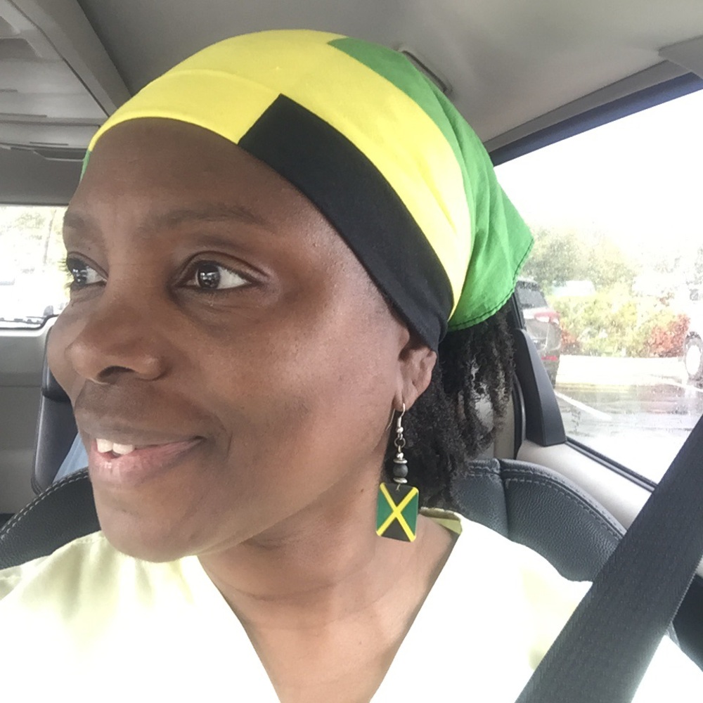 Jamaican Flag Head Scarf  🇯🇲